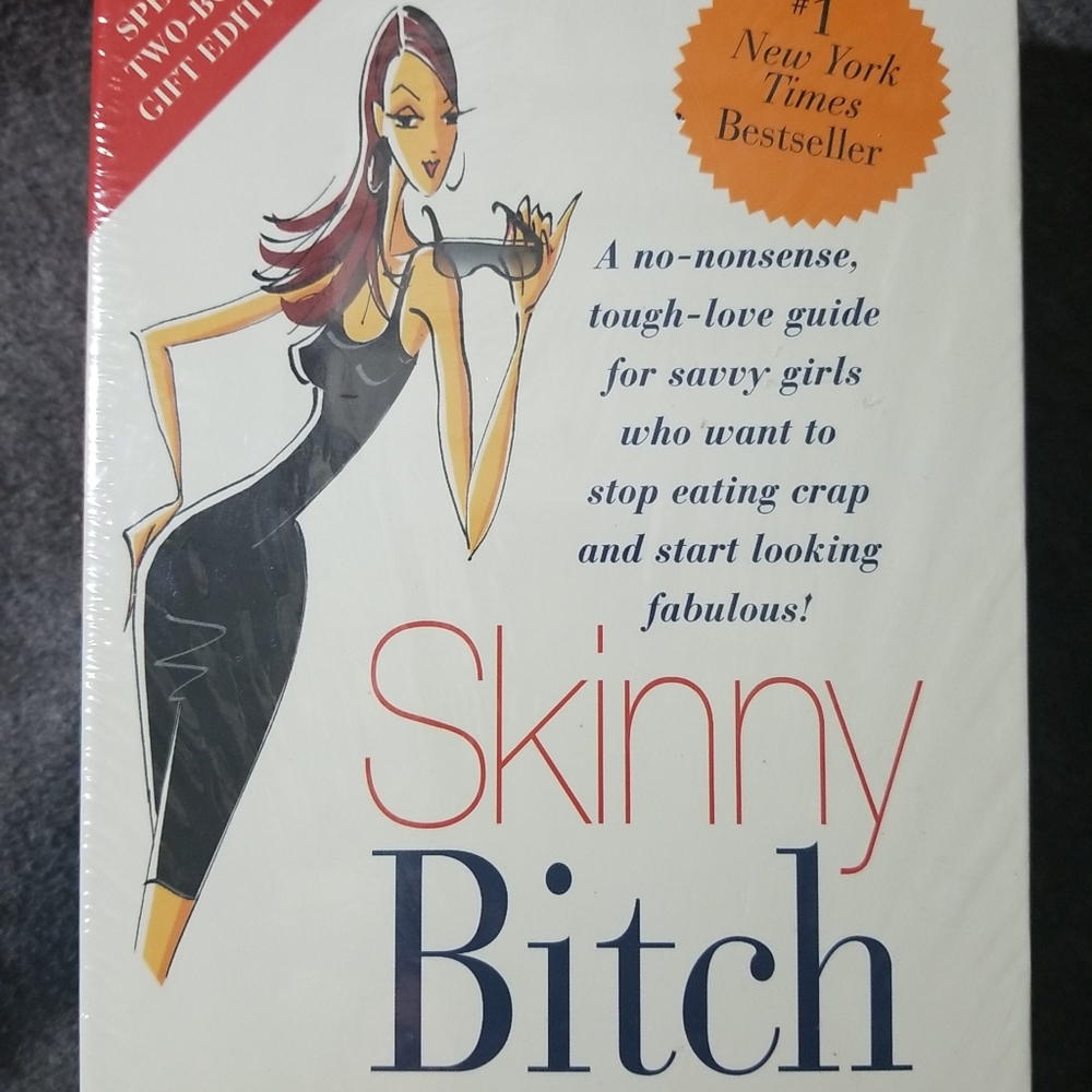 Skinny Bitch two book gift edition Freedman Barnou